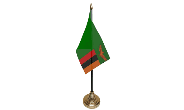 Zambia Table Flags